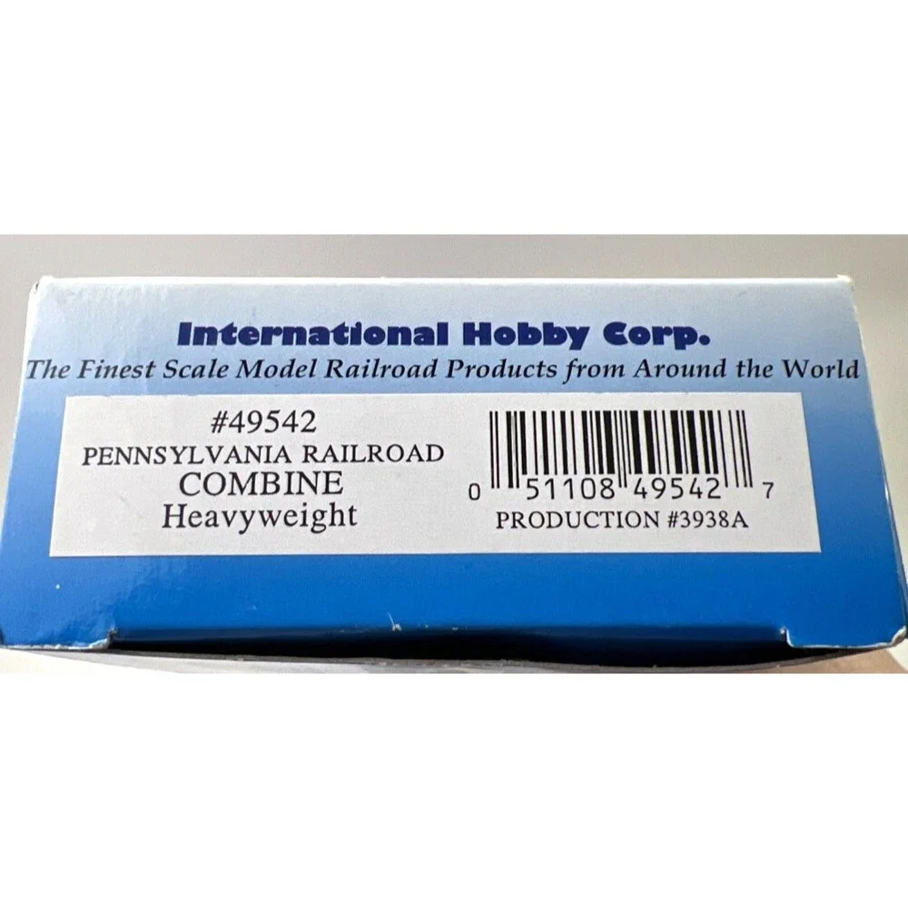 49542 Pennsylvania Rail Road HW Liberty Cap Combine Passenger Car New